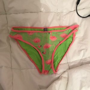 Aerie Flamingo Bikini Bottoms